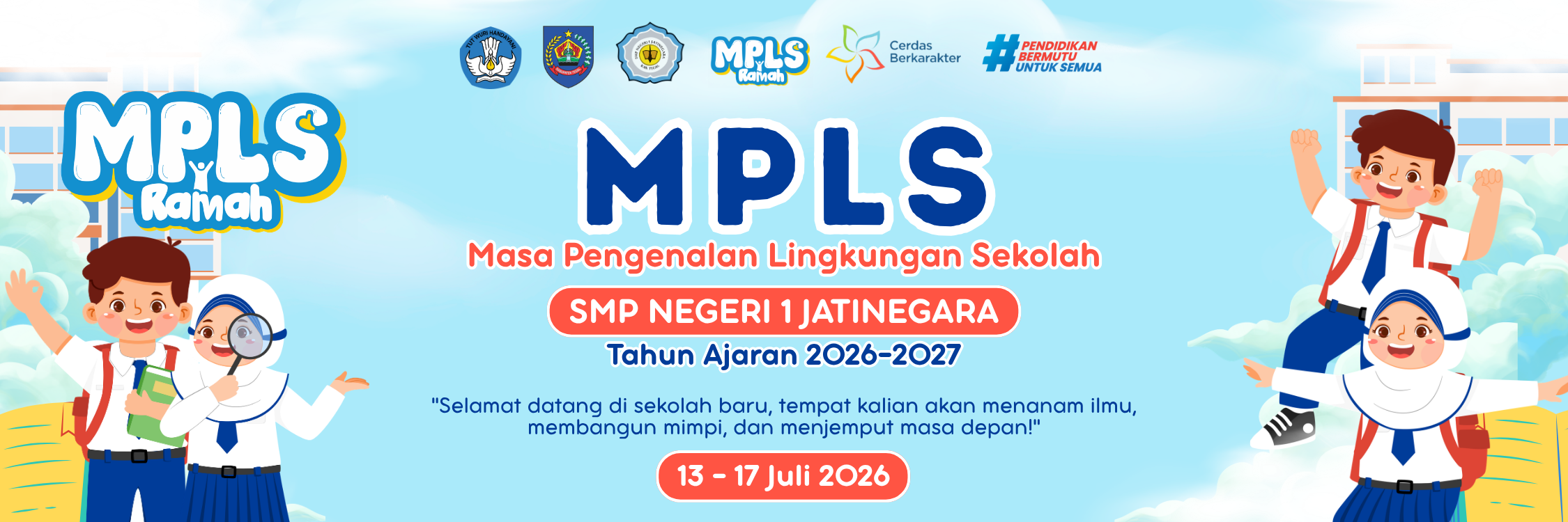 MPLS Ramah 2026/2027 SMP Negeri 1 Jatinegara: Lima Hari Penuh Semangat, Kebersamaan, dan Pengalaman Bermakna